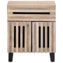 Massiver Nachttisch aus grobem Mangoholz 50x34x60 cm von , Nachttische - Ref: Foro24-377491, Preis: 60,51 €, Rabatt: %