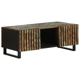 Mesa de centro de madera maciza de acacia 100x55x40 cm de , Mesas de centro - Ref: Foro24-377500, Precio: 108,98 €, Descuento: %