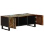 Mesa de centro de madera maciza de acacia 100x55x40 cm de , Mesas de centro - Ref: Foro24-377500, Precio: 110,04 €, Descuento: %