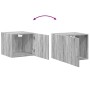Armario de pared madera de ingeniería gris Sonoma 45x42,5x40 cm de , Aparadores - Ref: Foro24-846108, Precio: 44,47 €