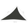 Segelmarkise schwarz HDPE 160 g/m² 4x5x6,8 m von vidaXL, Sonnenschirme - Ref: Foro24-311761, Preis: 37,90 €, Rabatt: %