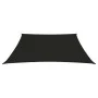 Schwarze HDPE-Segelmarkise 160 g/m² 3/4x3 m von vidaXL, Sonnenschirme - Ref: Foro24-311764, Preis: 32,90 €, Rabatt: %