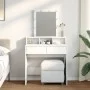 Dresser with white LED lights 80x41x144.5 cm by , Bedroom Dressers - Ref: Foro24-848178, Price: 127,03 €, Discount: %