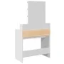 Dresser with white LED lights 80x41x144.5 cm by , Bedroom Dressers - Ref: Foro24-848178, Price: 127,03 €, Discount: %