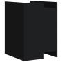 Engineered wood black bedside table 45x50x65 cm by , Nightstands - Ref: Foro24-848305, Price: 91,73 €, Discount: %