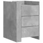Engineered wood gray concrete bedside table 45x50x65 cm by , Nightstands - Ref: Foro24-848307, Price: 88,49 €, Discount: %