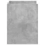 Engineered wood gray concrete bedside table 45x50x65 cm by , Nightstands - Ref: Foro24-848307, Price: 88,49 €, Discount: %