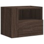 Wand-Nachttische 2 Stück in Eichenbraun 45x30x35 cm von , Nachttische - Ref: Foro24-848324, Preis: 70,45 €, Rabatt: %