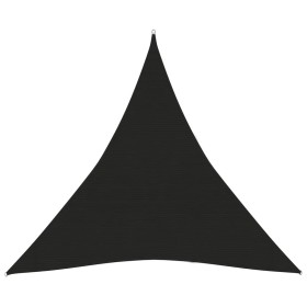 Toldo de vela negro HDPE 160 g/m² 5x5x5 m de vidaXL, Sombrillas - Ref: Foro24-311757, Precio: 41,55 €, Descuento: %