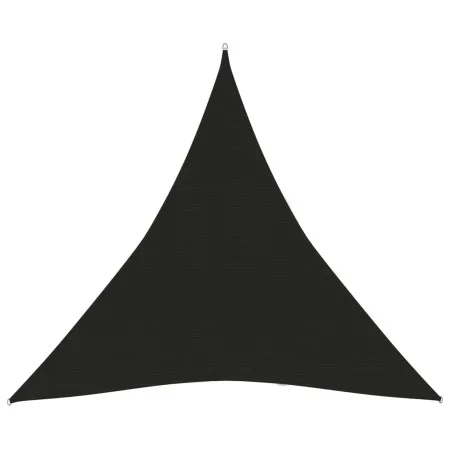 Toldo de vela negro HDPE 160 g/m² 5x5x5 m de vidaXL, Sombrillas - Ref: Foro24-311757, Precio: 43,31 €, Descuento: %