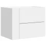 Wall-mounted bedside tables, set of 2, white, 45x30x35 cm by , Nightstands - Ref: Foro24-848326, Price: 83,39 €, Discount: %