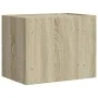 Wall-mounted bedside tables 2 units Sonoma oak 45x30x35 cm by , Nightstands - Ref: Foro24-848330, Price: 78,35 €, Discount: %