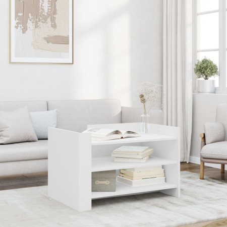 Weißer Couchtisch aus Holzwerkstoff 80x50x50 cm von , Couchtisch - Ref: Foro24-848339, Preis: 62,46 €, Rabatt: %