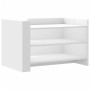 Weißer Couchtisch aus Holzwerkstoff 80x50x50 cm von , Couchtisch - Ref: Foro24-848339, Preis: 62,46 €, Rabatt: %