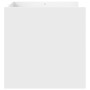 Weißer Couchtisch aus Holzwerkstoff 80x50x50 cm von , Couchtisch - Ref: Foro24-848339, Preis: 62,46 €, Rabatt: %