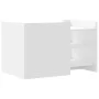White engineered wood coffee table 80x50x50 cm by , Coffee table - Ref: Foro24-848339, Price: 61,71 €, Discount: %