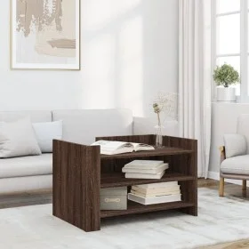 Mesa de centro de madera de ingeniería marrón roble 80x50x50 cm de , Mesas de centro - Ref: Foro24-848345, Precio: 64,32 €, D...