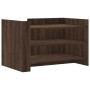 Mesa de centro de madera de ingeniería marrón roble 80x50x50 cm de , Mesas de centro - Ref: Foro24-848345, Precio: 62,46 €, D...