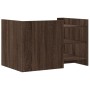 Mesa de centro de madera de ingeniería marrón roble 80x50x50 cm de , Mesas de centro - Ref: Foro24-848345, Precio: 62,46 €, D...
