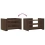 Mesa de centro de madera de ingeniería marrón roble 80x50x50 cm de , Mesas de centro - Ref: Foro24-848345, Precio: 61,71 €, D...