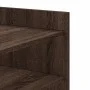 Engineered wood brown oak coffee table 80x50x50 cm by , Coffee table - Ref: Foro24-848345, Price: 64,32 €, Discount: %