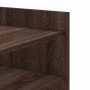 Mesa de centro de madera de ingeniería marrón roble 80x50x50 cm de , Mesas de centro - Ref: Foro24-848345, Precio: 62,46 €, D...