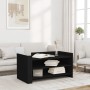 Schwarzer 100x50x50 cm großer Couchtisch aus Holzwerkstoff von , Couchtisch - Ref: Foro24-848347, Preis: 72,71 €, Rabatt: %