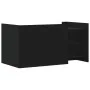 Black engineered wood coffee table 100x50x50 cm by , Coffee table - Ref: Foro24-848347, Price: 71,84 €, Discount: %
