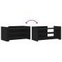 Schwarzer 100x50x50 cm großer Couchtisch aus Holzwerkstoff von , Couchtisch - Ref: Foro24-848347, Preis: 72,71 €, Rabatt: %