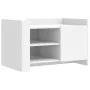 Mesa de centro madera de ingeniería blanca 80x50x50 cm de , Mesas de centro - Ref: Foro24-848353, Precio: 66,24 €, Descuento: %