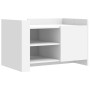 Weißer Couchtisch aus Holzwerkstoff 80x50x50 cm von , Couchtisch - Ref: Foro24-848353, Preis: 67,06 €, Rabatt: %