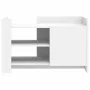 Mesa de centro madera de ingeniería blanca 80x50x50 cm de , Mesas de centro - Ref: Foro24-848353, Precio: 66,24 €, Descuento: %