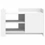 Weißer Couchtisch aus Holzwerkstoff 80x50x50 cm von , Couchtisch - Ref: Foro24-848353, Preis: 67,06 €, Rabatt: %