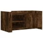 Engineered wood smoked oak coffee table 100x50x50 cm by , Coffee table - Ref: Foro24-848364, Price: 78,80 €, Discount: %