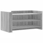 Engineered wood Sonoma gray coffee table 100x50x50 cm by , Coffee table - Ref: Foro24-848351, Price: 71,84 €, Discount: %