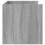 Engineered wood Sonoma gray coffee table 100x50x50 cm by , Coffee table - Ref: Foro24-848351, Price: 71,84 €, Discount: %