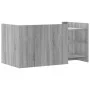 Engineered wood Sonoma gray coffee table 100x50x50 cm by , Coffee table - Ref: Foro24-848351, Price: 71,84 €, Discount: %