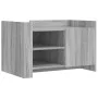 Mesa de centro de madera de ingeniería gris Sonoma 80x50x50 cm de , Mesas de centro - Ref: Foro24-848358, Precio: 66,03 €, De...