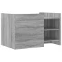 Mesa de centro de madera de ingeniería gris Sonoma 80x50x50 cm de , Mesas de centro - Ref: Foro24-848358, Precio: 66,03 €, De...