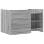 Sonoma gray engineered wood coffee table 80x50x50 cm by , Coffee table - Ref: Foro24-848358, Price: 66,83 €, Discount: %