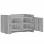 Mesa de centro de madera de ingeniería gris Sonoma 80x50x50 cm de , Mesas de centro - Ref: Foro24-848358, Precio: 66,03 €, De...