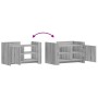 Mesa de centro de madera de ingeniería gris Sonoma 80x50x50 cm de , Mesas de centro - Ref: Foro24-848358, Precio: 66,83 €, De...