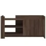 Engineered wood brown oak coffee table 100x50x50 cm by , Coffee table - Ref: Foro24-848366, Price: 77,66 €, Discount: %