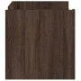 Engineered wood brown oak coffee table 100x50x50 cm by , Coffee table - Ref: Foro24-848366, Price: 77,66 €, Discount: %