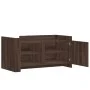 Engineered wood brown oak coffee table 100x50x50 cm by , Coffee table - Ref: Foro24-848366, Price: 77,66 €, Discount: %