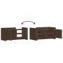 Engineered wood brown oak coffee table 100x50x50 cm by , Coffee table - Ref: Foro24-848366, Price: 77,66 €, Discount: %