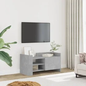 TV-Möbel aus grauem Beton-Ingenieurholz, 80x35x40 cm. von , TV-Möbel - Ref: Foro24-848370, Preis: 48,50 €, Rabatt: %