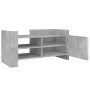 TV-Möbel aus grauem Beton-Ingenieurholz, 80x35x40 cm. von , TV-Möbel - Ref: Foro24-848370, Preis: 49,09 €, Rabatt: %
