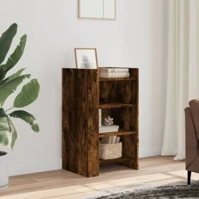 Smoked oak engineered wood sideboard 45x35x75 cm by , Sideboards - Ref: Foro24-848385, Price: 52,79 €, Discount: %