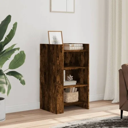 Aparador de madera de ingeniería roble ahumado 45x35x75 cm de , Aparadores - Ref: Foro24-848385, Precio: 52,79 €, Descuento: %